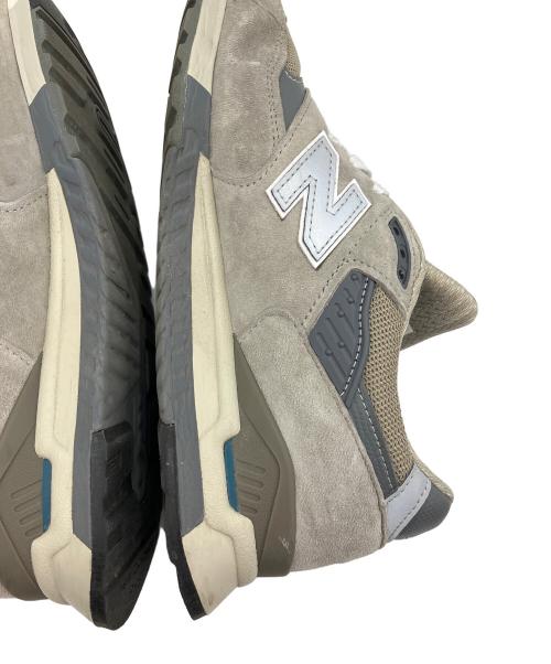NEW BALANCE（ニューバランス）NEW BALANCE (ニューバランス) スニーカー グレー×ホワイト サイズ:26cmの古着・服飾アイテム