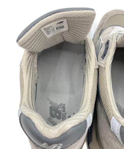 NEW BALANCE（ニューバランス）NEW BALANCE (ニューバランス) スニーカー グレー×ホワイト サイズ:26cmの古着・服飾アイテム