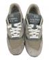 NEW BALANCE (ニューバランス) スニーカー グレー×ホワイト サイズ:26cm：15000円