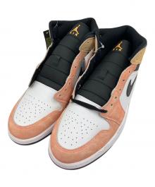 NIKE（ナイキ）の古着「Air Jordan 1 Mid "Flight Club"」｜オレンジ×ホワイト