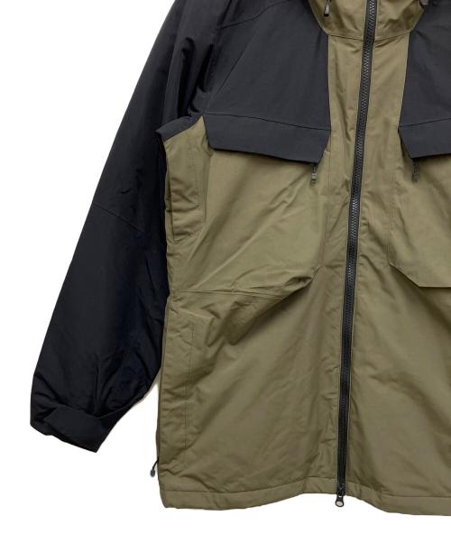 THE NORTH FACE（ザ ノース フェイス）THE NORTH FACE (ザ ノース フェイス) Fourbarrel Triclimate Jacket カーキ×ブラック サイズ:Mの古着・服飾アイテム