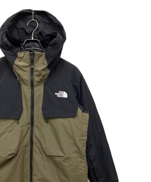 THE NORTH FACE（ザ ノース フェイス）THE NORTH FACE (ザ ノース フェイス) Fourbarrel Triclimate Jacket カーキ×ブラック サイズ:Mの古着・服飾アイテム