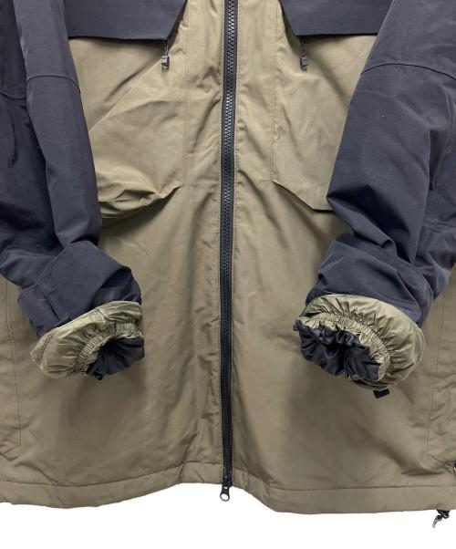 THE NORTH FACE（ザ ノース フェイス）THE NORTH FACE (ザ ノース フェイス) Fourbarrel Triclimate Jacket カーキ×ブラック サイズ:Mの古着・服飾アイテム