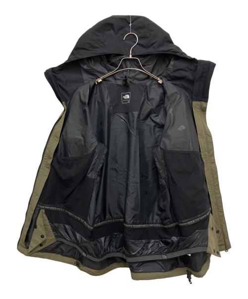 THE NORTH FACE（ザ ノース フェイス）THE NORTH FACE (ザ ノース フェイス) Fourbarrel Triclimate Jacket カーキ×ブラック サイズ:Mの古着・服飾アイテム