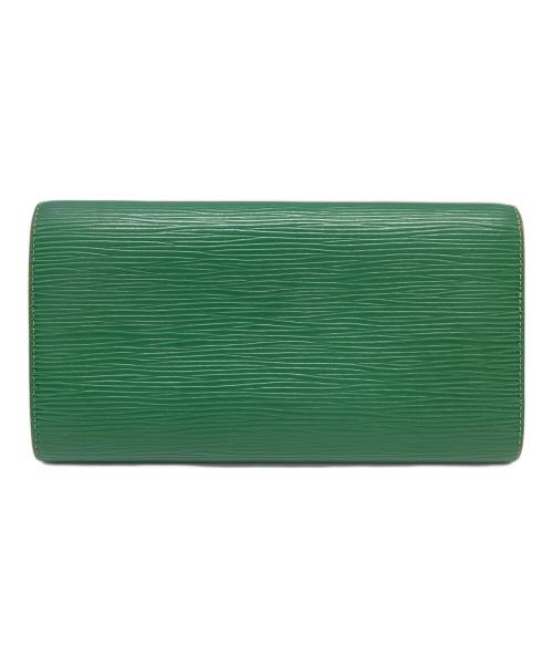 LOUIS VUITTON（ルイ ヴィトン）LOUIS VUITTON (ルイ ヴィトン) エピ ポシェット・ポルトモネ・クレディ グリーンの古着・服飾アイテム