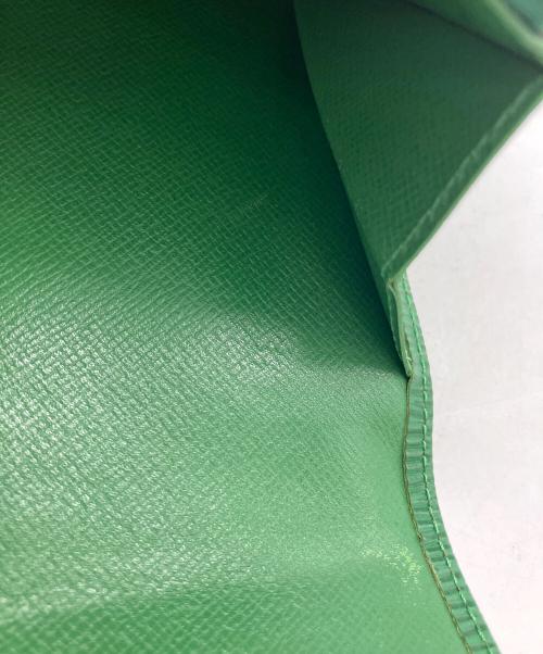 LOUIS VUITTON（ルイ ヴィトン）LOUIS VUITTON (ルイ ヴィトン) エピ ポシェット・ポルトモネ・クレディ グリーンの古着・服飾アイテム