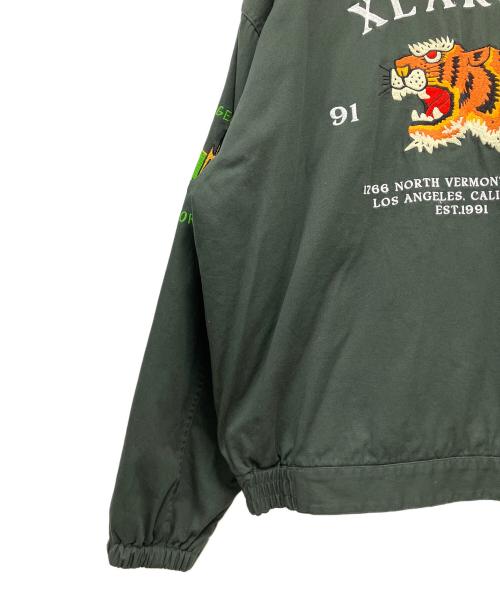 X-LARGE（エクストララージ）X-LARGE (エクストララージ) フルジップジャケット グリーン サイズ:XLの古着・服飾アイテム