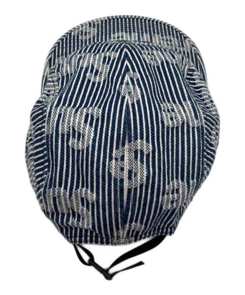 SUPREME（シュプリーム）SUPREME (シュプリーム) Denim Camp Cap(デニムキャンプキャップ) 2024SS インディゴ×ホワイトの古着・服飾アイテム