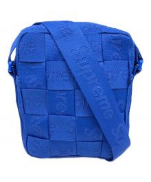 SUPREME（シュプリーム）の古着「Woven Shoulder Bag」｜ブルー