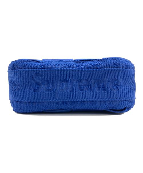 SUPREME（シュプリーム）SUPREME (シュプリーム) Woven Shoulder Bag ブルーの古着・服飾アイテム