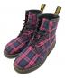 Dr.Martens（ドクターマーチン）の古着「TARTAN」｜ネイビー×ピンク