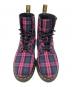 Dr.Martens (ドクターマーチン) TARTAN ネイビー×ピンク サイズ:UK6：20000円