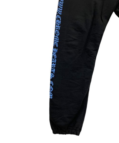 CHROME HEARTS（クロムハーツ）CHROME HEARTS (クロムハーツ) スウェットパンツ ブラック×ブルー サイズ:Sの古着・服飾アイテム