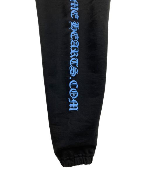 CHROME HEARTS（クロムハーツ）CHROME HEARTS (クロムハーツ) スウェットパンツ ブラック×ブルー サイズ:Sの古着・服飾アイテム