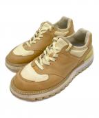 NEW BALANCEニューバランス）の古着「スニーカー MS574TVT」｜ブラウン×ベージュ