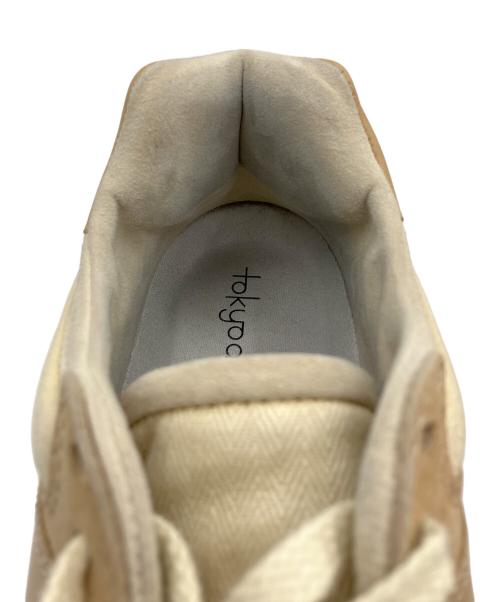 NEW BALANCE（ニューバランス）NEW BALANCE (ニューバランス) スニーカー MS574TVT ブラウン×ベージュ サイズ:26cmの古着・服飾アイテム