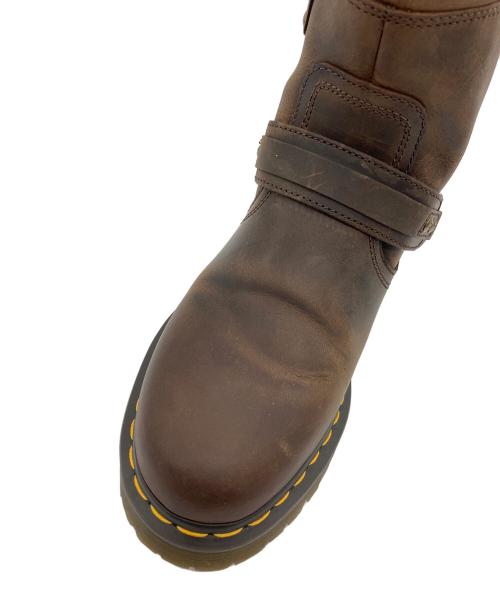 Dr.Martens（ドクターマーチン）Dr.Martens (ドクターマーチン) リガーブーツ ANISTONE HARNESS ブラウン サイズ:7の古着・服飾アイテム