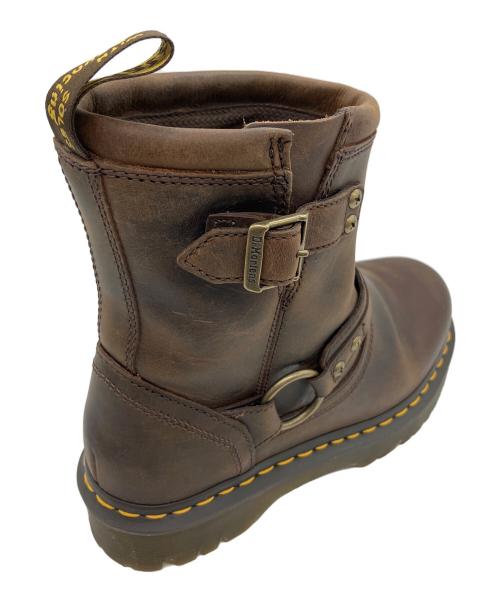 Dr.Martens（ドクターマーチン）Dr.Martens (ドクターマーチン) リガーブーツ ANISTONE HARNESS ブラウン サイズ:7の古着・服飾アイテム