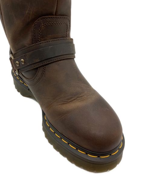 Dr.Martens（ドクターマーチン）Dr.Martens (ドクターマーチン) リガーブーツ ANISTONE HARNESS ブラウン サイズ:7の古着・服飾アイテム