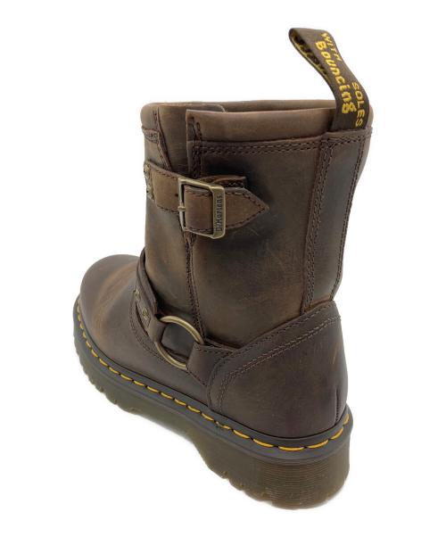 Dr.Martens（ドクターマーチン）Dr.Martens (ドクターマーチン) リガーブーツ ANISTONE HARNESS ブラウン サイズ:7の古着・服飾アイテム