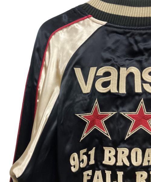 VANSON（バンソン）VANSON (バンソン) スーベニアジャケット フライングスター ブラック×グリーン サイズ:Lの古着・服飾アイテム