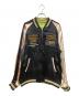 VANSON（バンソン）の古着「スーベニアジャケット フライングスター」｜ブラック×グリーン