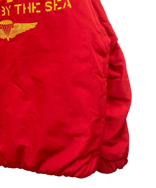 AVIREX（アヴィレックス）AVIREX (アヴィレックス) フライトジャケット レッド サイズ:2XLの古着・服飾アイテム