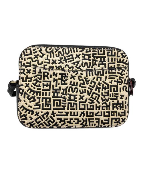 COACH（コーチ）COACH (コーチ) KEITH MINI CAMERA BAG ベージュ×ブラックの古着・服飾アイテム