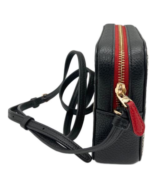 COACH（コーチ）COACH (コーチ) KEITH MINI CAMERA BAG ベージュ×ブラックの古着・服飾アイテム