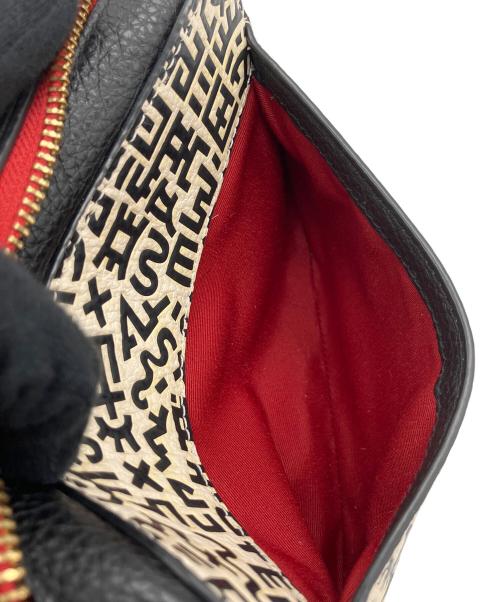 COACH（コーチ）COACH (コーチ) KEITH MINI CAMERA BAG ベージュ×ブラックの古着・服飾アイテム