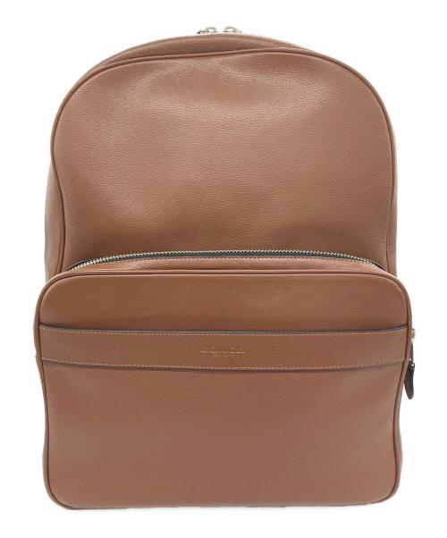 COACH（コーチ）COACH (コーチ) リュック Hamilton Backpack In Sport Calf ブラウンの古着・服飾アイテム