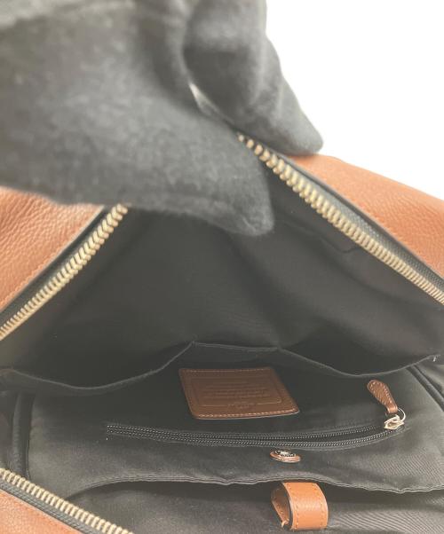 COACH（コーチ）COACH (コーチ) リュック Hamilton Backpack In Sport Calf ブラウンの古着・服飾アイテム