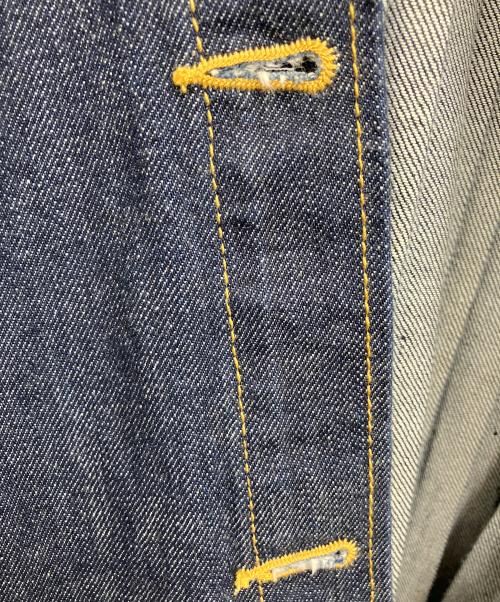 EZUMI（エズミ）EZUMI (エズミ) BACK PLEATS DENIM JACKET(バックプリーツデニムジャケット インディゴの古着・服飾アイテム