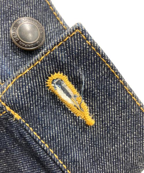 EZUMI（エズミ）EZUMI (エズミ) BACK PLEATS DENIM JACKET(バックプリーツデニムジャケット インディゴの古着・服飾アイテム