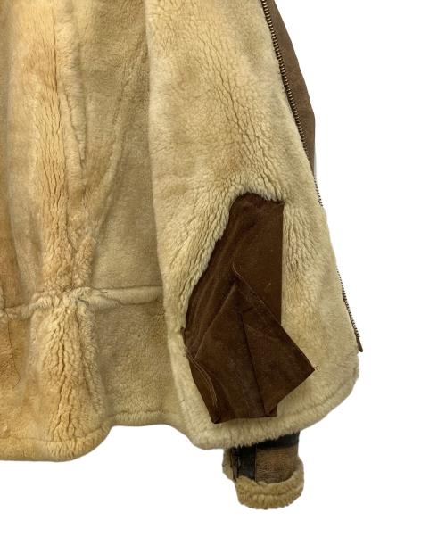 Schott（ショット）Schott (ショット) TYPE B-3ムートンジャケット ブラウン サイズ:Lの古着・服飾アイテム