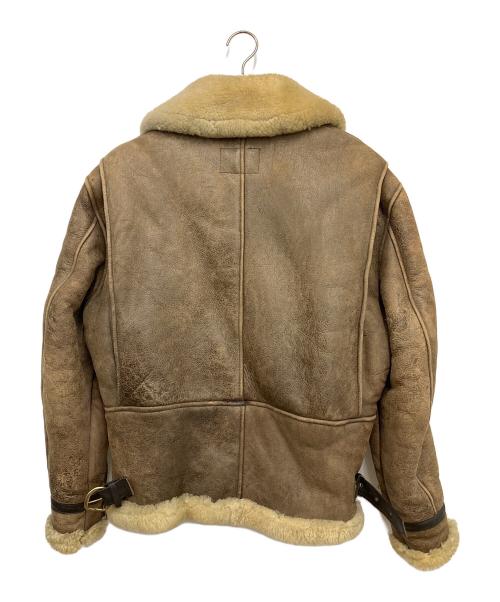 Schott（ショット）Schott (ショット) TYPE B-3ムートンジャケット ブラウン サイズ:Lの古着・服飾アイテム