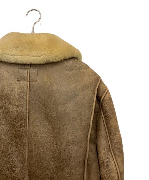 Schott（ショット）Schott (ショット) TYPE B-3ムートンジャケット ブラウン サイズ:Lの古着・服飾アイテム