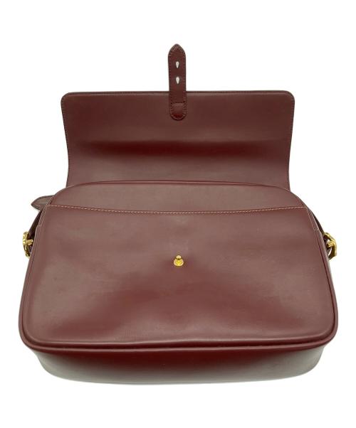 Cartier（カルティエ）Cartier (カルティエ) ショルダーバッグ マストライン ボルドーの古着・服飾アイテム