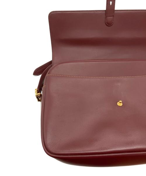 Cartier（カルティエ）Cartier (カルティエ) ショルダーバッグ マストライン ボルドーの古着・服飾アイテム