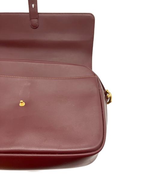 Cartier（カルティエ）Cartier (カルティエ) ショルダーバッグ マストライン ボルドーの古着・服飾アイテム