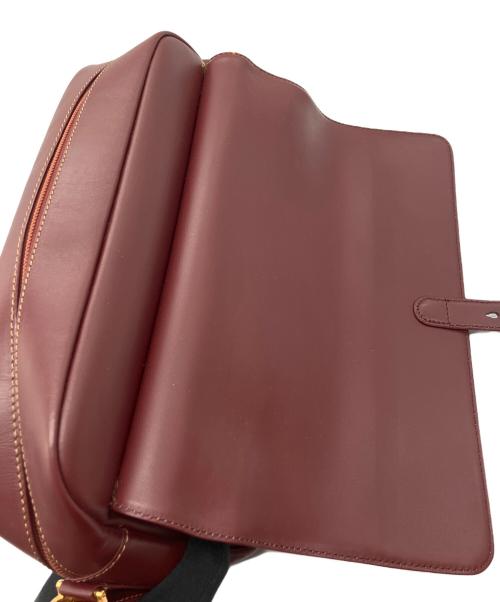 Cartier（カルティエ）Cartier (カルティエ) ショルダーバッグ マストライン ボルドーの古着・服飾アイテム
