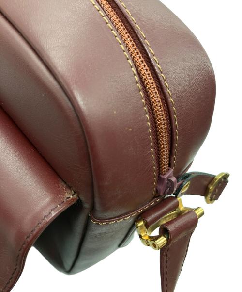 Cartier（カルティエ）Cartier (カルティエ) ショルダーバッグ マストライン ボルドーの古着・服飾アイテム