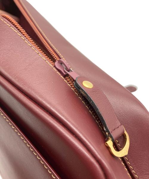 Cartier（カルティエ）Cartier (カルティエ) ショルダーバッグ マストライン ボルドーの古着・服飾アイテム