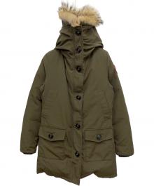 CANADA GOOSE（カナダグース）の古着「フーデッドジャケット」｜オリーブ×ブラック