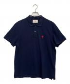 amiアミ）の古着「ポロシャツ」｜ネイビー
