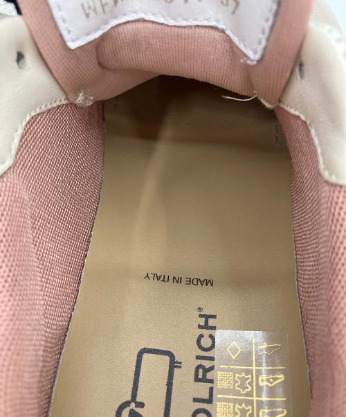 WOOLRICH（ウールリッチ）WOOLRICH (ウールリッチ) WFW231511 ピンク×ホワイト サイズ:23.5cmの古着・服飾アイテム