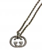 GUCCIグッチ）の古着「ネックレス シルバー GGチャーム」｜シルバー
