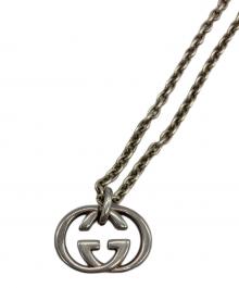 GUCCI（グッチ）の古着「ネックレス シルバー GGチャーム」｜シルバー