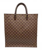 LOUIS VUITTONルイ ヴィトン）の古着「トートバッグ ダミエ サックプラ」｜ブラウン