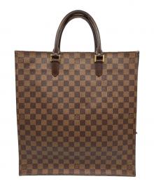 LOUIS VUITTON（ルイ ヴィトン）の古着「トートバッグ ダミエ サックプラ」｜ブラウン
